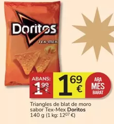 Oferta de Doritos - Triangles De Blat De Moro Sabor por 1,69€ en Consum