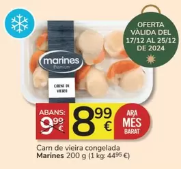 Oferta de Premium - Carn De Vieira Congelada por 8,99€ en Consum