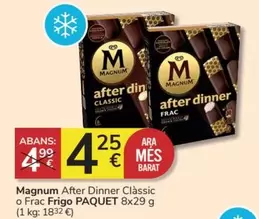 Oferta de Magnum -  After Dinner Classic O Frac Frigo por 4,25€ en Consum