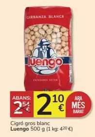 Oferta de Luengo - Cigro Bros Blanc por 2,1€ en Consum