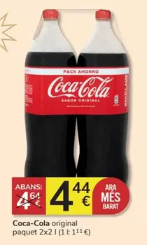 Oferta de Coca-Cola - Original por 4,44€ en Consum