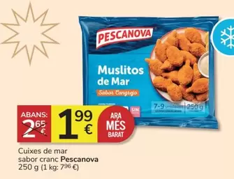 Oferta de Pescanova - Cuixes De Mar Sabor Cranc por 1,99€ en Consum