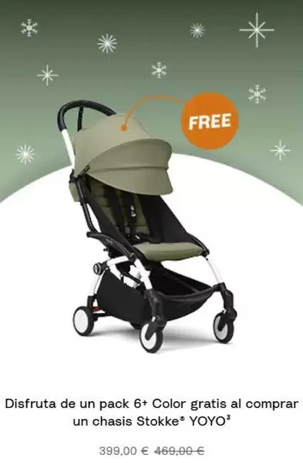 Oferta de Stokke - Disfruta De Un Pack 6+ Color Gratis Al Comprar Un Chasis por 399€ en Stokke