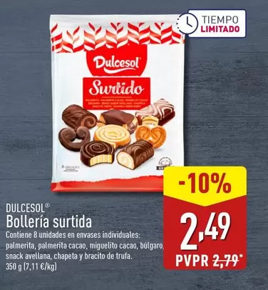 Oferta de Dulcesol - Bolleria Surtida por 2,49€ en ALDI