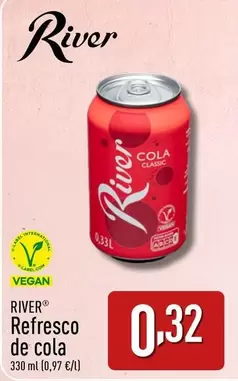 Oferta de River - Refresco De Cola por 0,32€ en ALDI