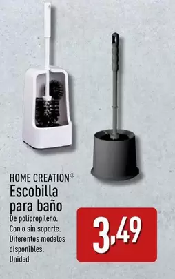 Oferta de Home Creation - Escobilla Para Bano por 3,49€ en ALDI