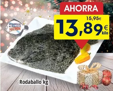 Oferta de Galicia - Rodaballo por 13,89€ en Froiz