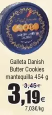 Oferta de Danone - Galleta Butter Cookies Mantequilla por 3,19€ en Froiz