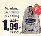 Oferta de Miguelañez -  Saco Carbón por 1,99€ en Froiz