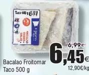 Oferta de Froitomar - Bacalao por 6,45€ en Froiz