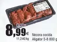 Oferta de Aligator - Nécora Cocida  5-8 800 G por 8,99€ en Froiz