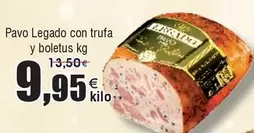 Oferta de Pavo -  Legado Con Trufa Y Boletus por 9,95€ en Froiz