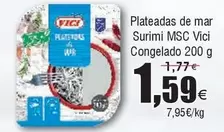 Oferta de VICI - Plateadas De Mar Surimi Msc por 1,59€ en Froiz