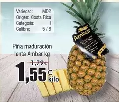 Oferta de Origen - Piña Maduracion Lenta por 1,55€ en Froiz