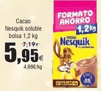 Oferta de Nesquik - Cacao  Soluble por 5,95€ en Froiz