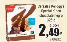 Oferta de Kellogg's - Cereales Special K Con Chocolate Negro por 2,49€ en Froiz