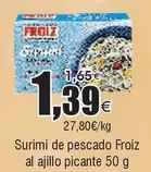 Oferta de Froiz - Surimi De Pescado por 1,39€ en Froiz