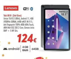 Oferta de Lenovo - Tab M10 por 124€ en Zbitt