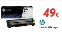 Oferta de HP - Laserjet 142a Negro por 49€ en Zbitt