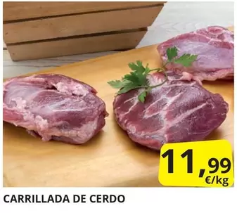 Oferta de Carrillada De Cerdo por 11,99€ en Supermercados MAS