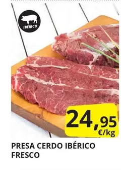 Oferta de Presa Cerdo Iberico Fresco por 24,95€ en Supermercados MAS