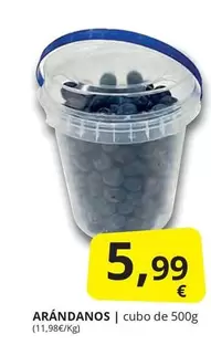 Oferta de Arándanos por 5,99€ en Supermercados MAS