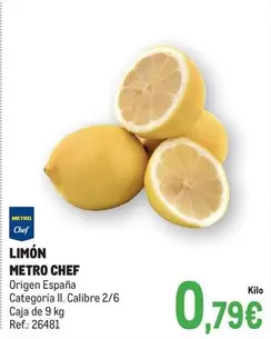 Oferta de Chef - Limon por 0,79€ en Makro