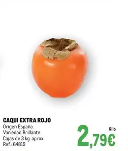 Oferta de Origen - Caqui Extra Rojo por 2,79€ en Makro