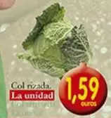 Oferta de Col Rizada La Unidad por 1,59€ en Supermercados Bip Bip