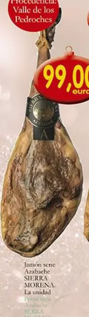 Oferta de Azabache - Jamon Xèric Abrache por 99€ en Supermercados Bip Bip