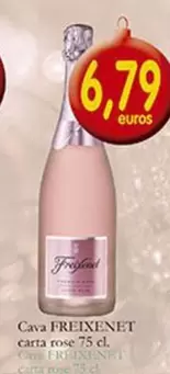 Oferta de Freixenet - Cava Carta Rose por 6,79€ en Supermercados Bip Bip