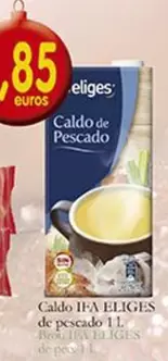 Oferta de Ifa Eliges - Caldo De Pescado por 0,85€ en Supermercados Bip Bip