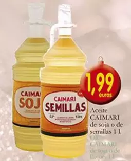 Oferta de Caimari - Aceite De Soja O De Semillas por 1,99€ en Supermercados Bip Bip