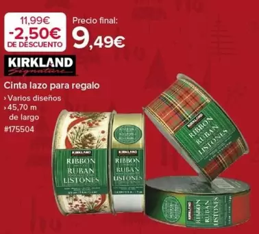 Oferta de Cinta Lazo Para Regalo por 9,49€ en Costco