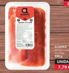 Oferta de Almirez - Jamon Curado Lonchas por 7,79€ en Gros Mercat