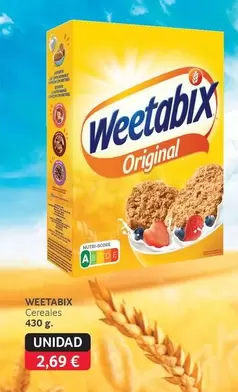 Oferta de Weetabix - Cereales por 2,69€ en Gros Mercat