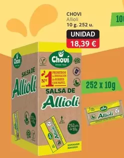 Oferta de Chovi - Allioli por 18,39€ en Gros Mercat