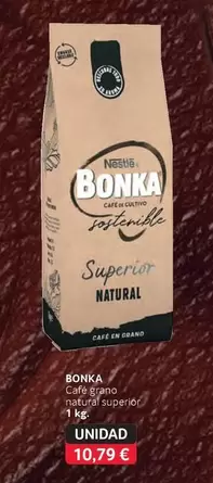 Oferta de Nestlé - Bonka/ Cafe Grano Natural Superior por 10,79€ en Gros Mercat