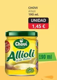 Oferta de Chovi - Allioli por 1,45€ en Gros Mercat