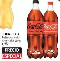 Oferta de Coca-Cola - Refresco Cola Original O Zero en Gros Mercat