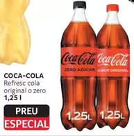 Oferta de Coca Cola - Refresc Cola Original O Zero en Gros Mercat