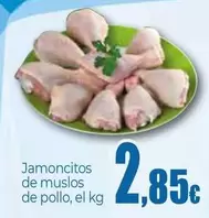 Oferta de Jamoncitos De Muslos De Pollo por 2,85€ en Unide Market