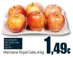 Oferta de Royal Gala - Manzana por 1,49€ en Unide Supermercados