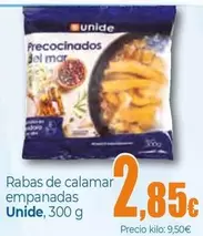 Oferta de Unide - Rabas De Calamar Empanadas por 2,85€ en Unide Supermercados