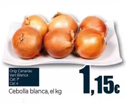 Oferta de Cebolla Blanca por 1,15€ en Unide Supermercados