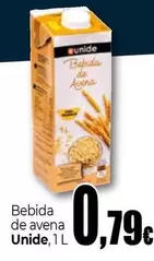 Oferta de Unide - Bebida De Avena por 0,79€ en UDACO