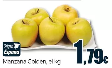 Oferta de Manzana Golden por 1,79€ en Unide Supermercados