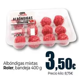 Oferta de Roler - Albondigas Mixtas por 3,5€ en Unide Supermercados