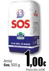 Oferta de Sos - Arroz por 1€ en Unide Supermercados