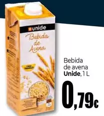 Oferta de Unide - Bebida De Avena por 0,79€ en Unide Market